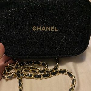 Chanel Cosmetic Pouch with Chains